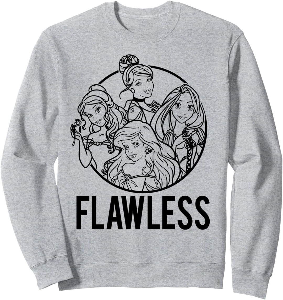 Disney Princess Flawless Group Shot Circle Portrait Sweatshirt