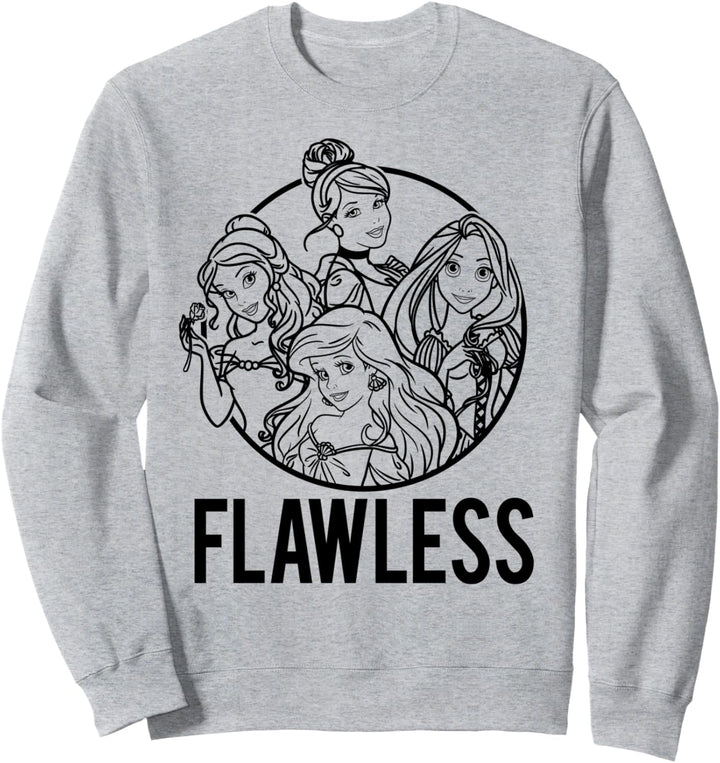 Disney Princess Flawless Group Shot Circle Portrait Sweatshirt