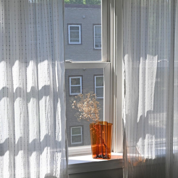 Iittala Aalto Vase Glas Kupferfarben, Masse: 17cm x 17cm x 25cm, 1007881 25cm Kupfer, 25cm Kupfer