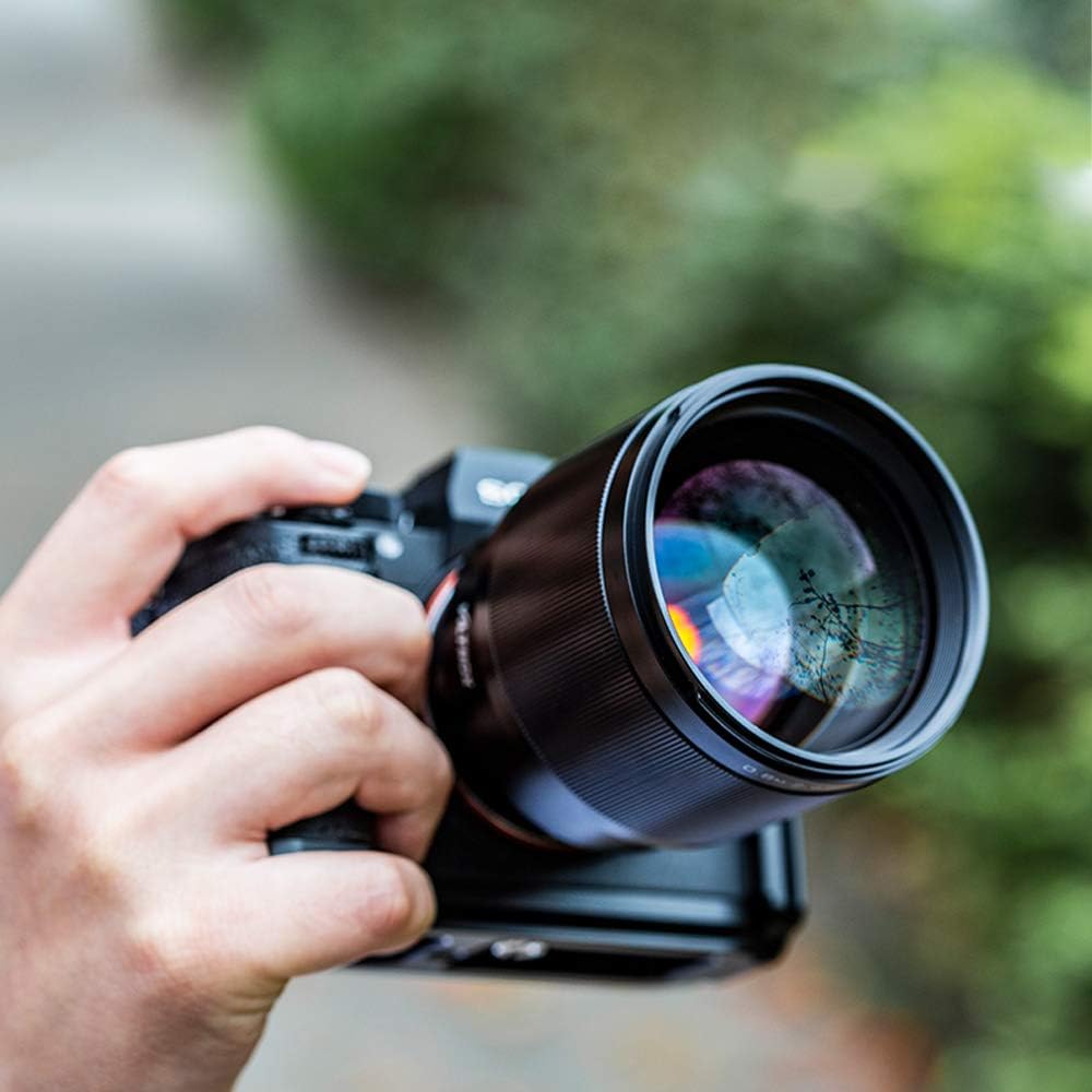 VILTROX PFU RBMH 85mm F1.8 II Porträt Objektiv STM Vollformat Autofokus für Sony E Mount Kameras a7