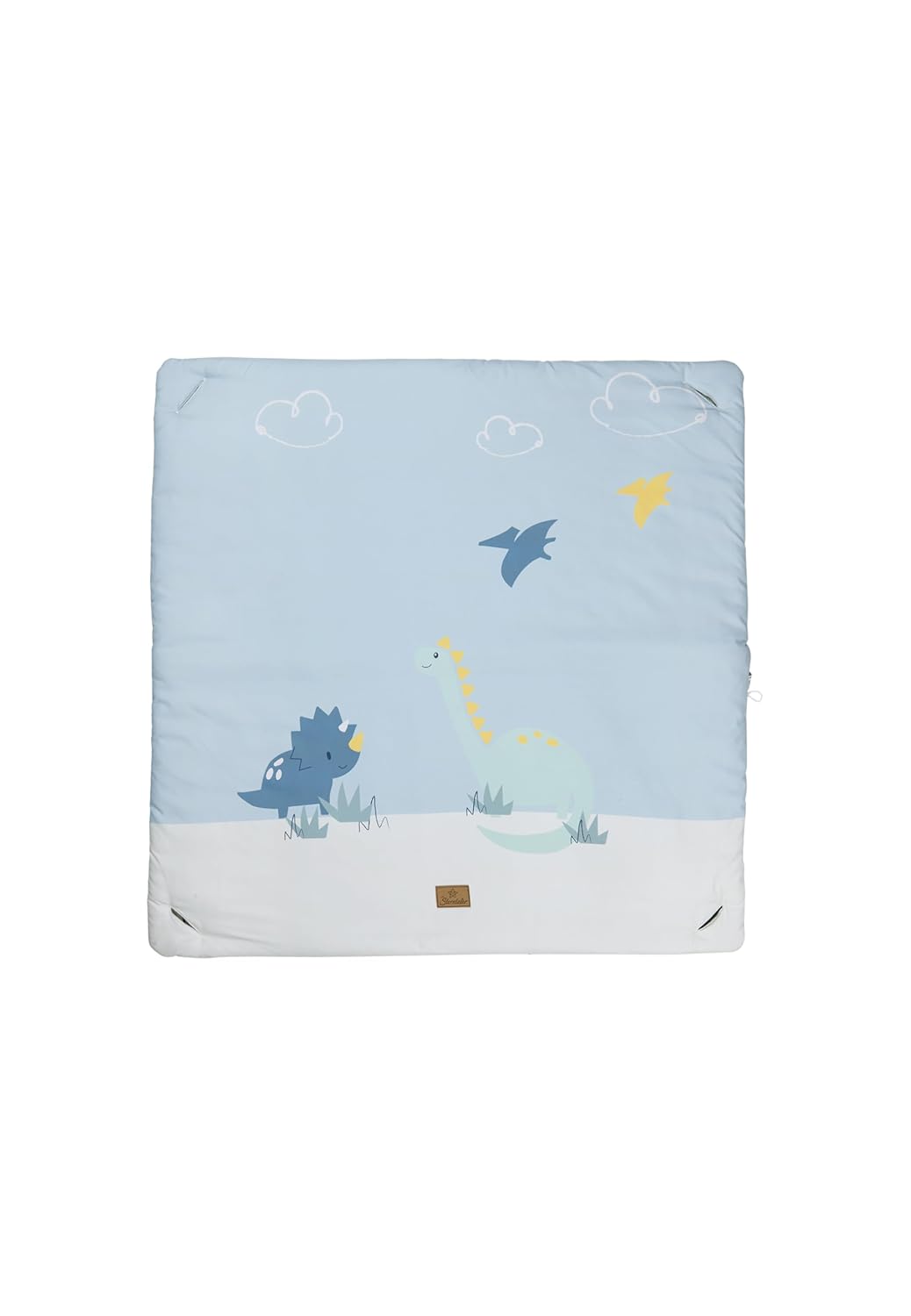Sterntaler Spielbogen Dino Rexi - Spielbogen wattiert - Baby Spieldecke mit Bogen und Spielfiguren z
