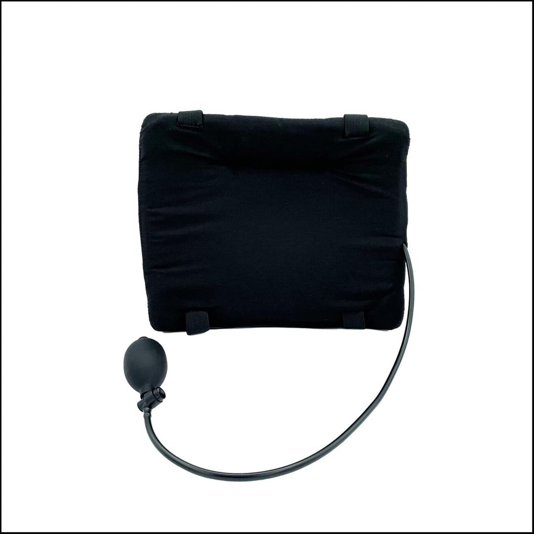 SITWELL Comfort Rückenkissen mit schwarzem Stoffbezug Stoff Schwarz, Stoff Schwarz