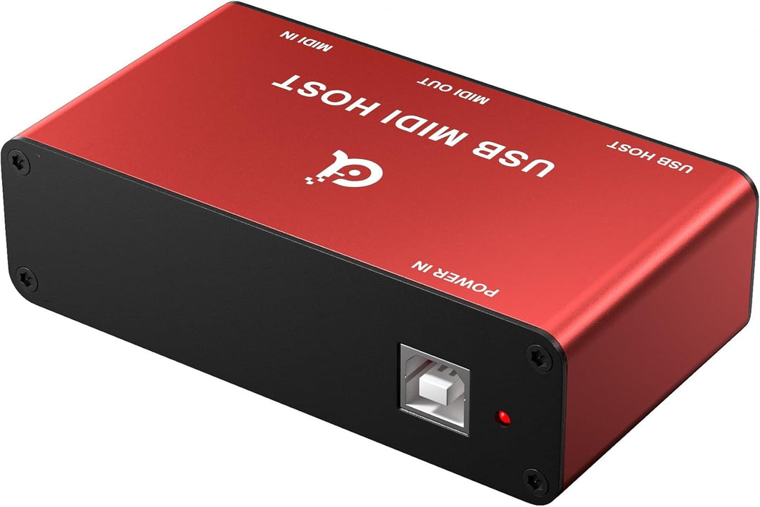 DigitalLife Stand-Alone USB MIDI Host Bridge Box - 1-Eingang/1-Ausgang 5-PIN DIN MIDI-Schnittstellen