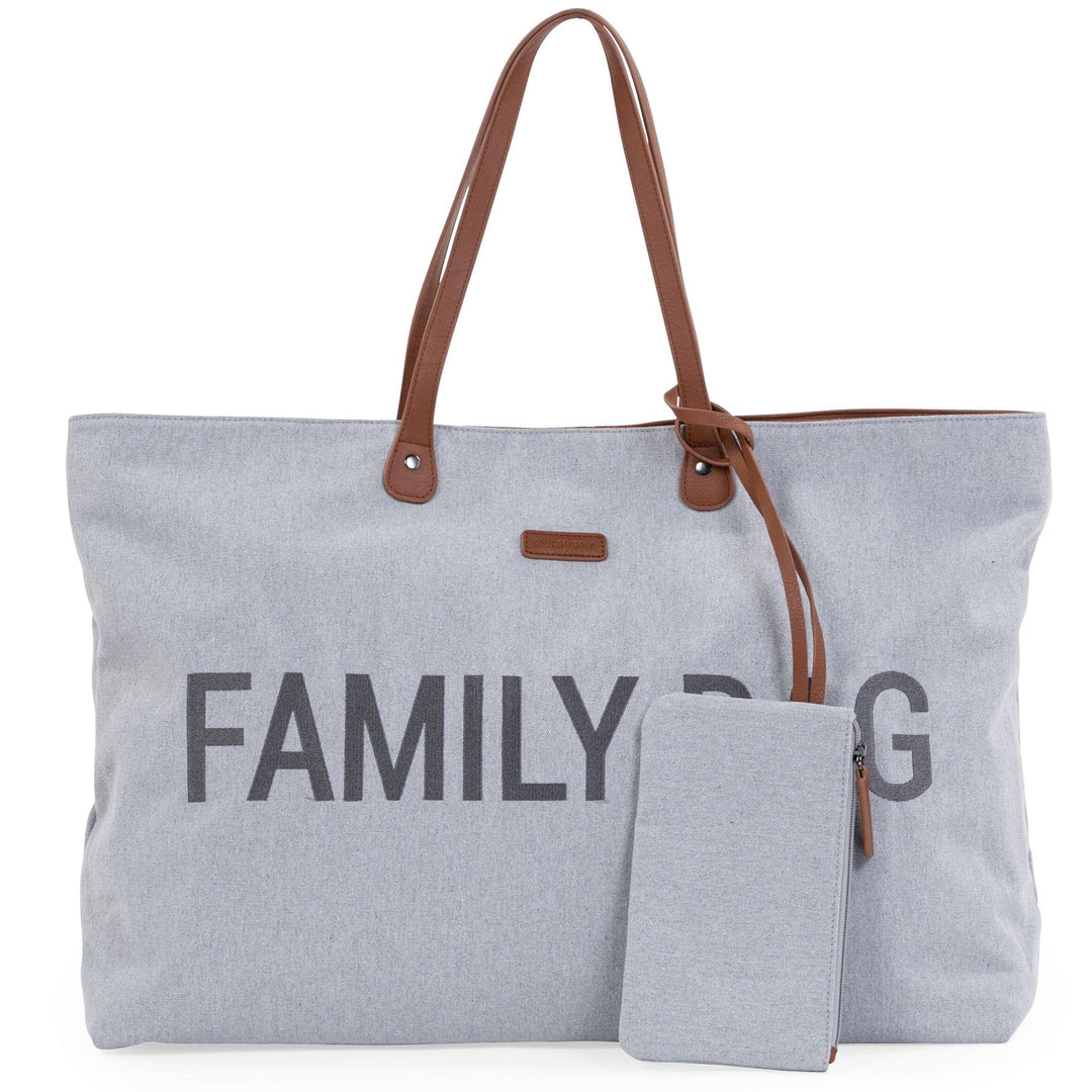 Childhome, Family Bag, Wickeltasche, Reise-/Wochenendtasche Grau, Grau