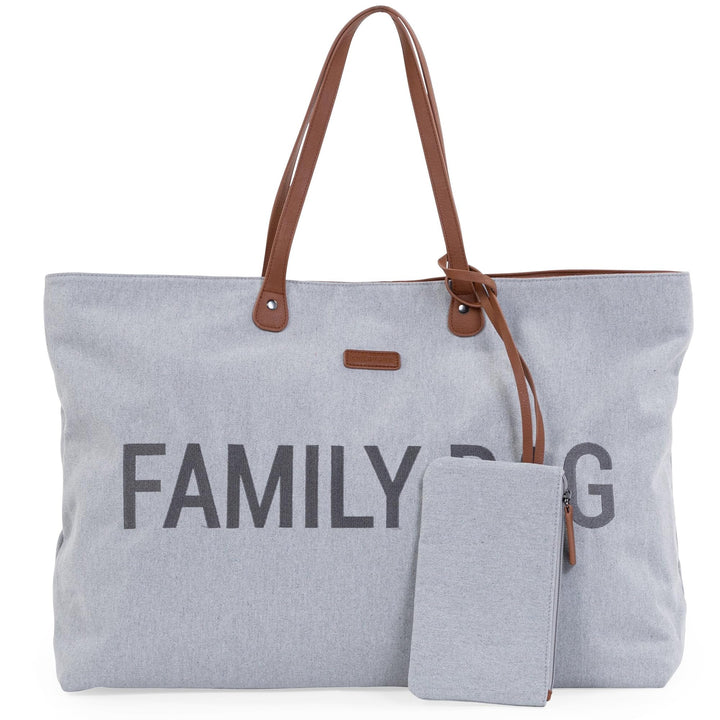 Childhome, Family Bag, Wickeltasche, Reise-/Wochenendtasche Grau, Grau