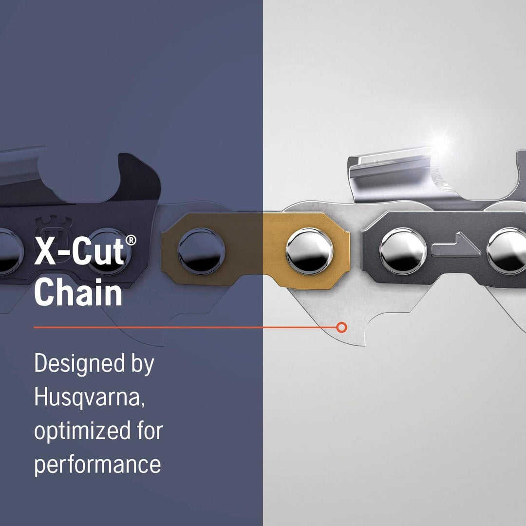 Husqvarna 3 Stück OEM SP33G X-Cut .325 .050 80DL 50,8 cm Kette 581643680