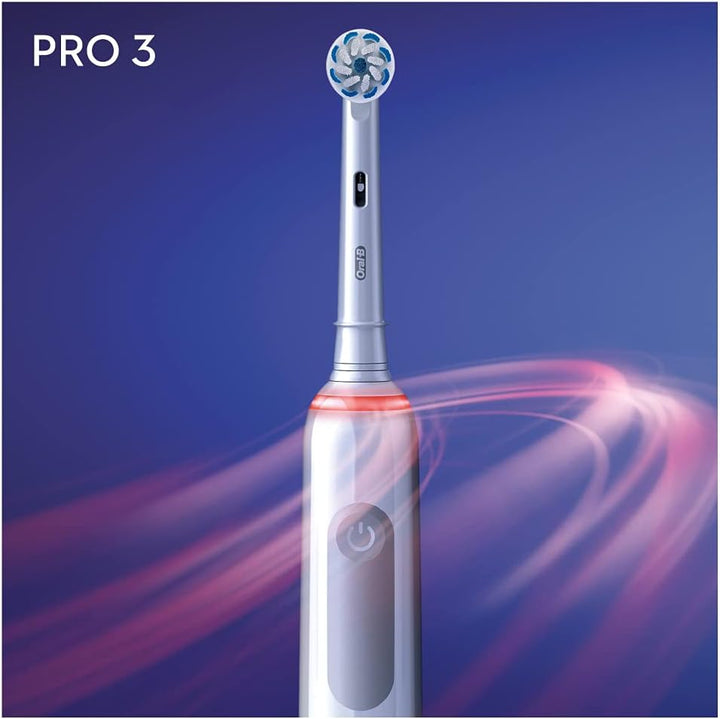 Oral-B PRO 3 3000 Sensitive Clean Elektrische Zahnbürste/Electric Toothbrush, mit 3 Putzmodi inkl. S