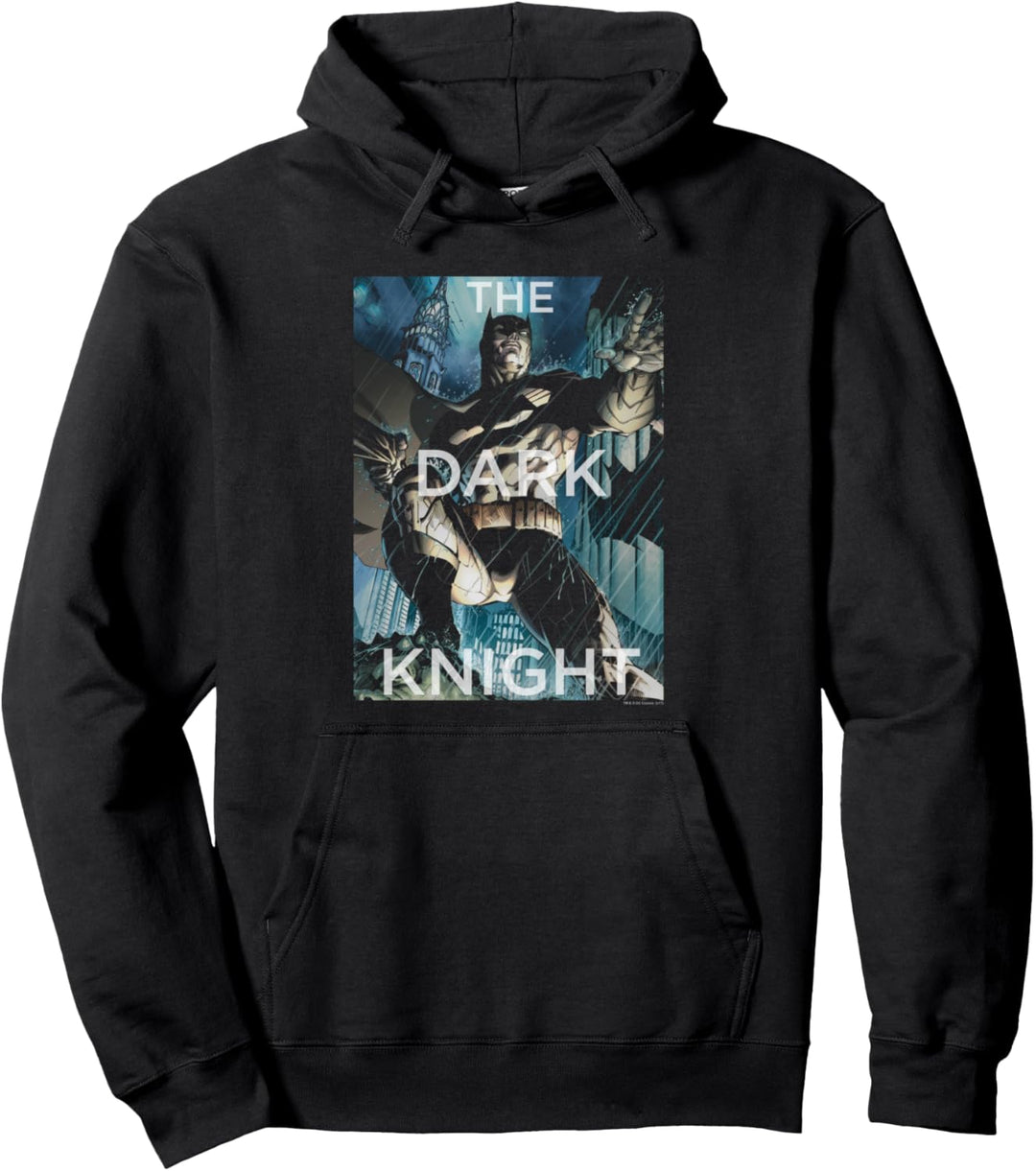 Batman Fighting the Storm Pullover Hoodie