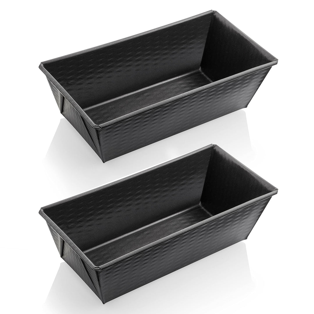 Grizzly Brotbackform, 2x Kastenform 25 x 11,5 cm, sauerteigbeständig, antihaft, Kastenbackform für B
