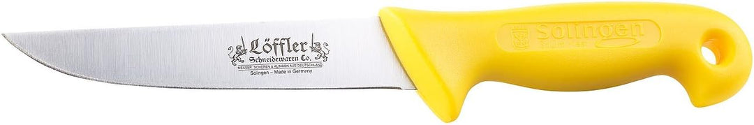 Löffler Schneidewaren Co. Schlachtmesser: 3er-Set Solinger Edelstahl-Metzgermesser, 6, 7 & 8 Zoll (S