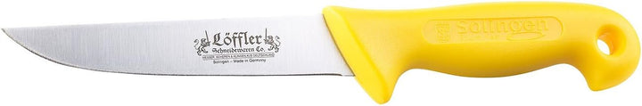 Löffler Schneidewaren Co. Schlachtmesser: 3er-Set Solinger Edelstahl-Metzgermesser, 6, 7 & 8 Zoll (S