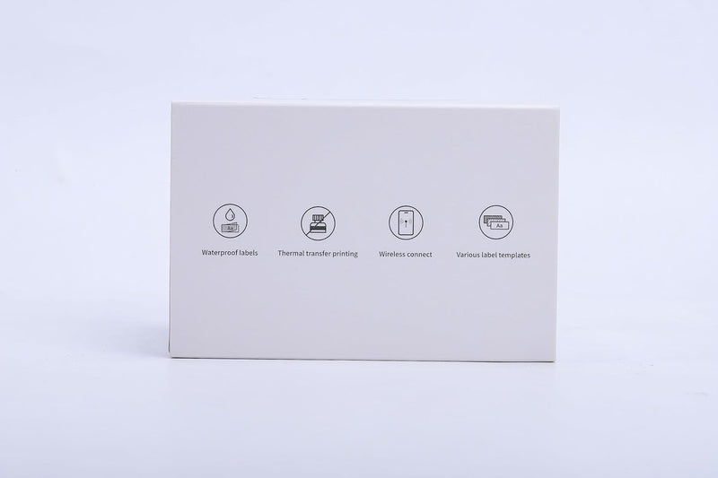 Phomemo P12 Etikettendrucker Bluetooth, Mini labelmaker Beschriftungsgerät selbstklebend, Thermo Eti