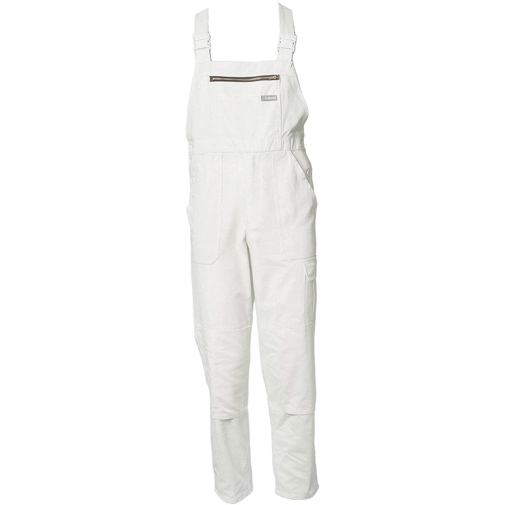Planam Grösse 62 Herren BW 290 Cargo-Latzhose reinweiss Modell 0175 Reinweiss 62, Reinweiss 62
