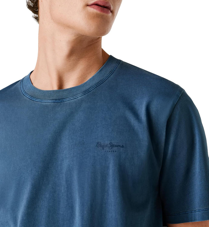 Pepe Jeans Herren Jacko T-Shirt (1er Pack) S Blau (Marineblau), S Blau (Marineblau)