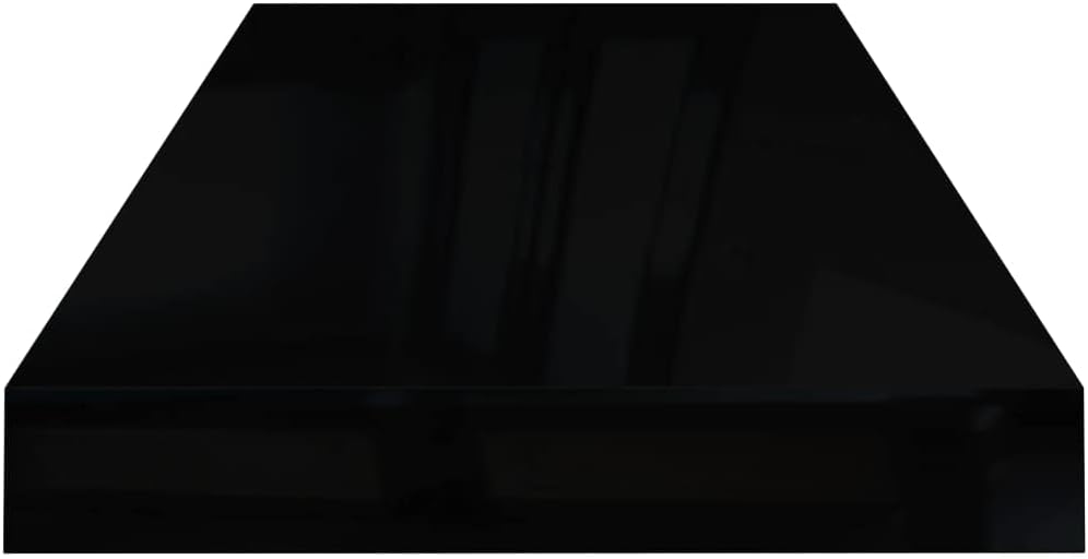 FIRBNUS Floating Wall Shelf 60x23,5x3,8 cm Hängeregal Regale Wandregale Regalboden Regal Hochglanz S