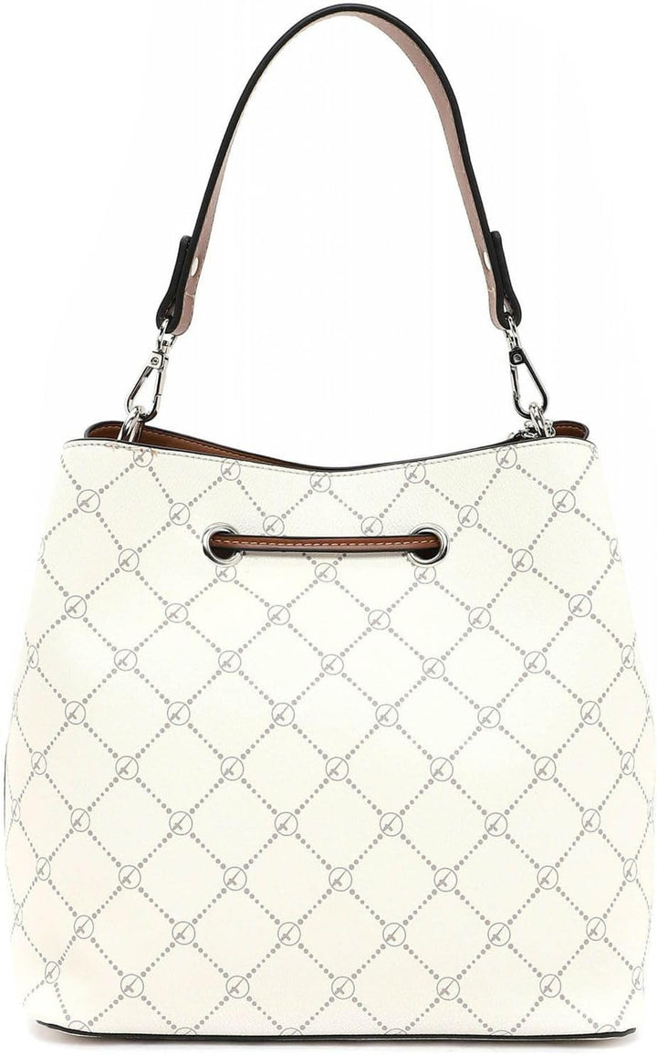 Tamaris Beutel TAS Anastasia 30902 Damen Handtaschen Print, Ecru