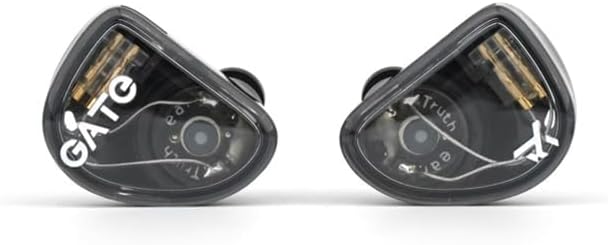 Truthear Gate In-Ear-Kopfhörer, dynamischer Treiber, 3,5 mm, austauschbares Kopfhörerkabel, mit Mikr
