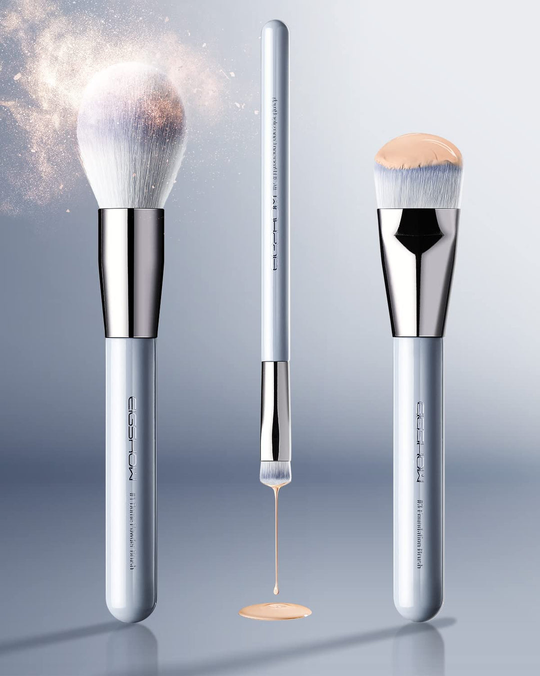 Make up Pinsel Set, 15 Stück EIGSHOW Professional Make Up Pinsel Kit, Foundation Puder Concealers Li