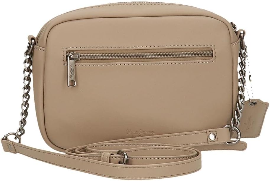 Pepe Jeans Taupe Schulterriemen, Taupe Schulterriemen