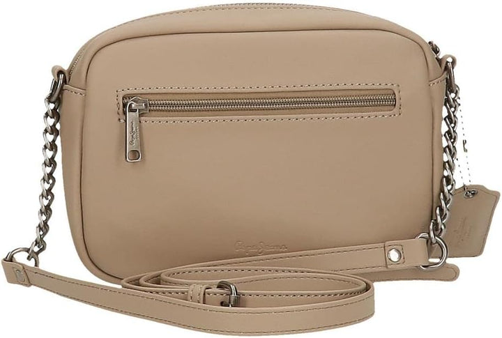 Pepe Jeans Taupe Schulterriemen, Taupe Schulterriemen
