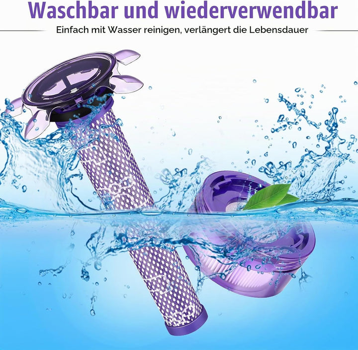 Ersatzfilter für Dyson V8 Focus Mattress V7 Neues Modell Advanced | V8 Origin+ SV37 SV10 SV25 SV11 S