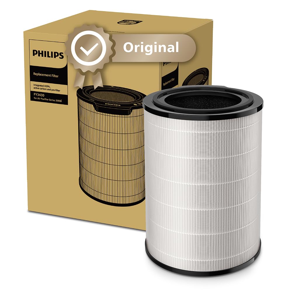 Philips Kombifilter für AC3033/10 und AC3036/10 - Ersatzfilter für Luftreiniger 3000, HEPA- und Akti