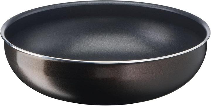 Tefal Ingenio L1507702 Wokpfanne 26 cm, nicht Induktion, Antihaftbeschichtung, stapelbar, spülmaschi