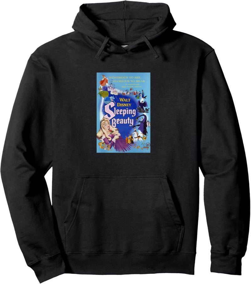 Disney Sleeping Beauty Group Shot Classic Movie Poster Pullover Hoodie