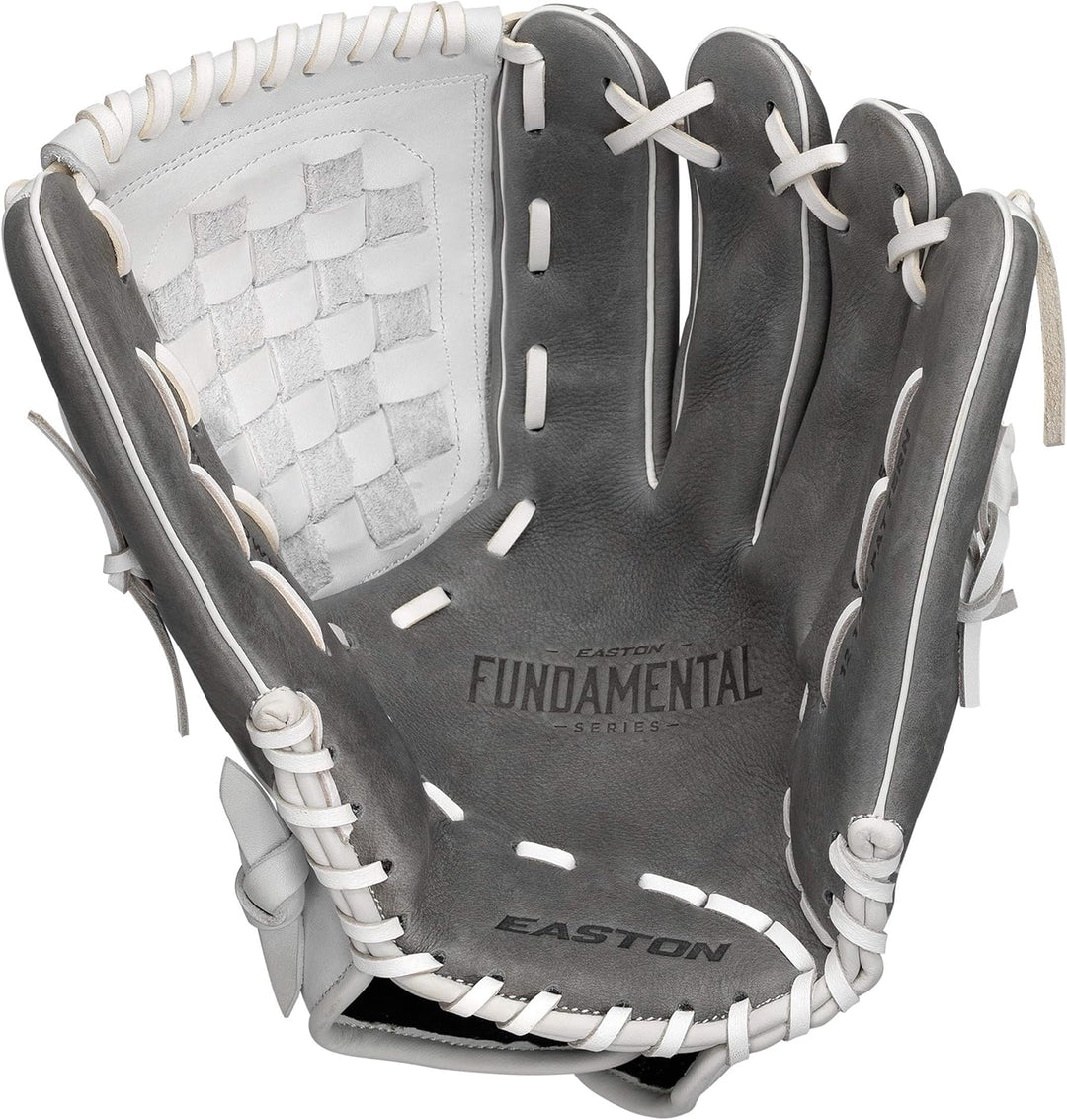 Easton FUNDAMENTAL Fastpitch Softball Glove Series, 2021, Softball Specific Patterns and Sized for F