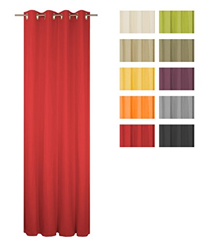 Wirth Fertigschal Felsted mit Ösen, Polyester, Grün, 245 x 132 cm Grün 245 x 132 cm, Grün 245 x 132