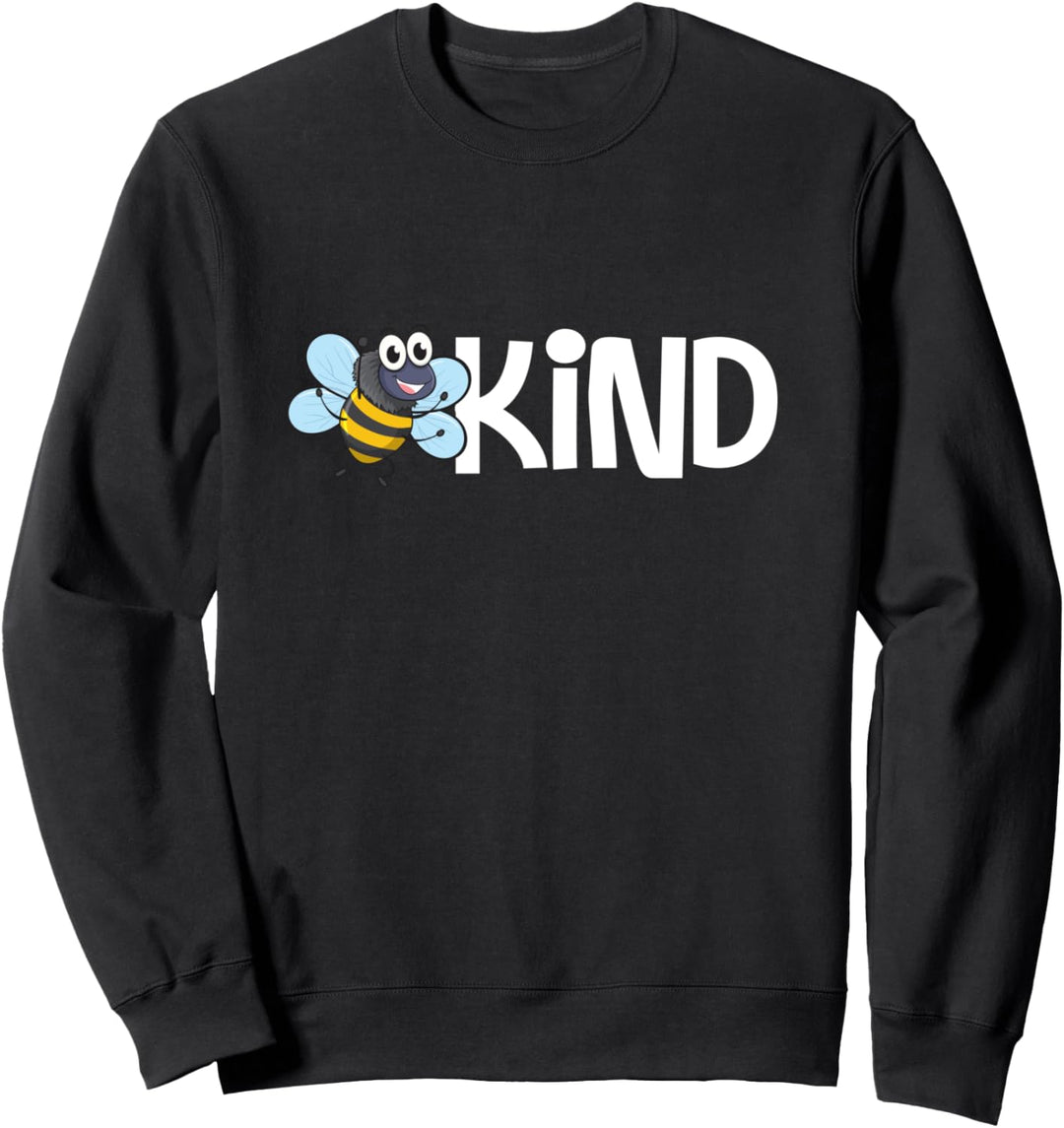 Glückliche Biene Insekt Naturbewusstsein Imker Sweatshirt