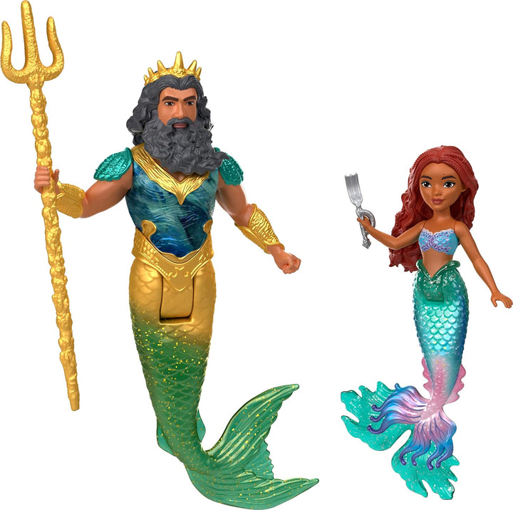 DISNEY Arielle, die Meerjungfrau - Abenteuerset mit Ursula, Prinz Erik, König Triton und Arielle zus