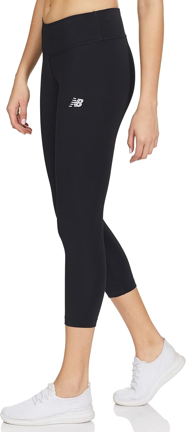 New Balance Damen Pants Wp11201 XS Schwarz, XS Schwarz
