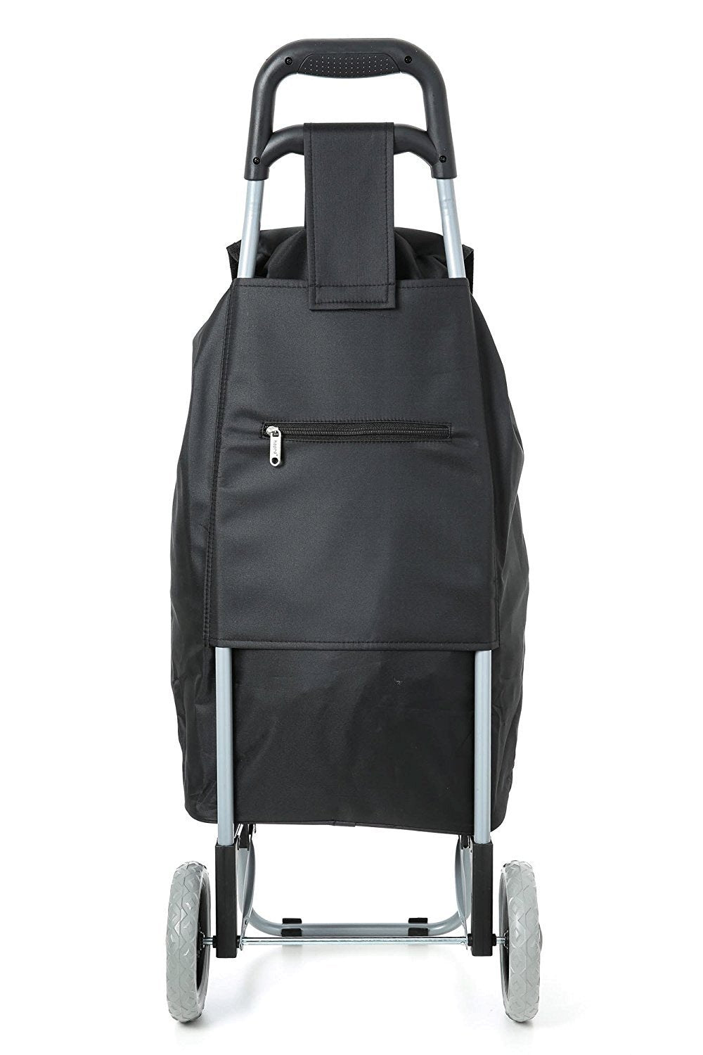 Hoppa leichter Einkaufsroller/Trolley, strapazierfähig, Räder, Lieferung erfolgt zerlegt, schwarz/ma