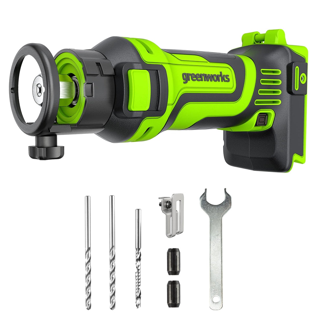 Greenworks PowerAll 24 V Akku-Schnellkreissäge – Rollschneider (blankes Werkzeug) Schnellsäge Solo+Z