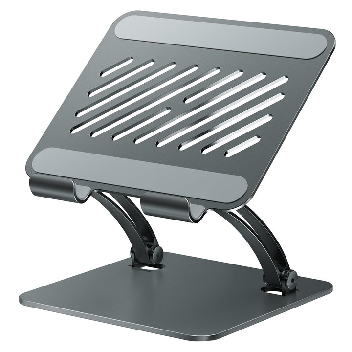 tounee Verstellbarer Tablet Ständer aus Aluminium, Doppelstangen-Design, für Tablets 4–17.3", iPad 1