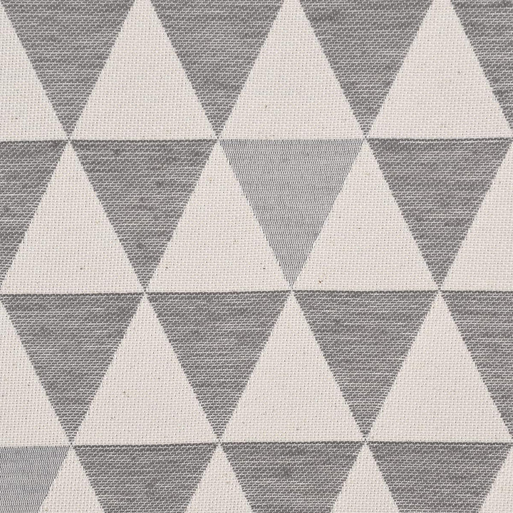 SCHÖNER LEBEN. Zugluftstopper Triangel Retro Scandi grau Hellbeige, Auswahl:110cm Länge ca. 110x15x1