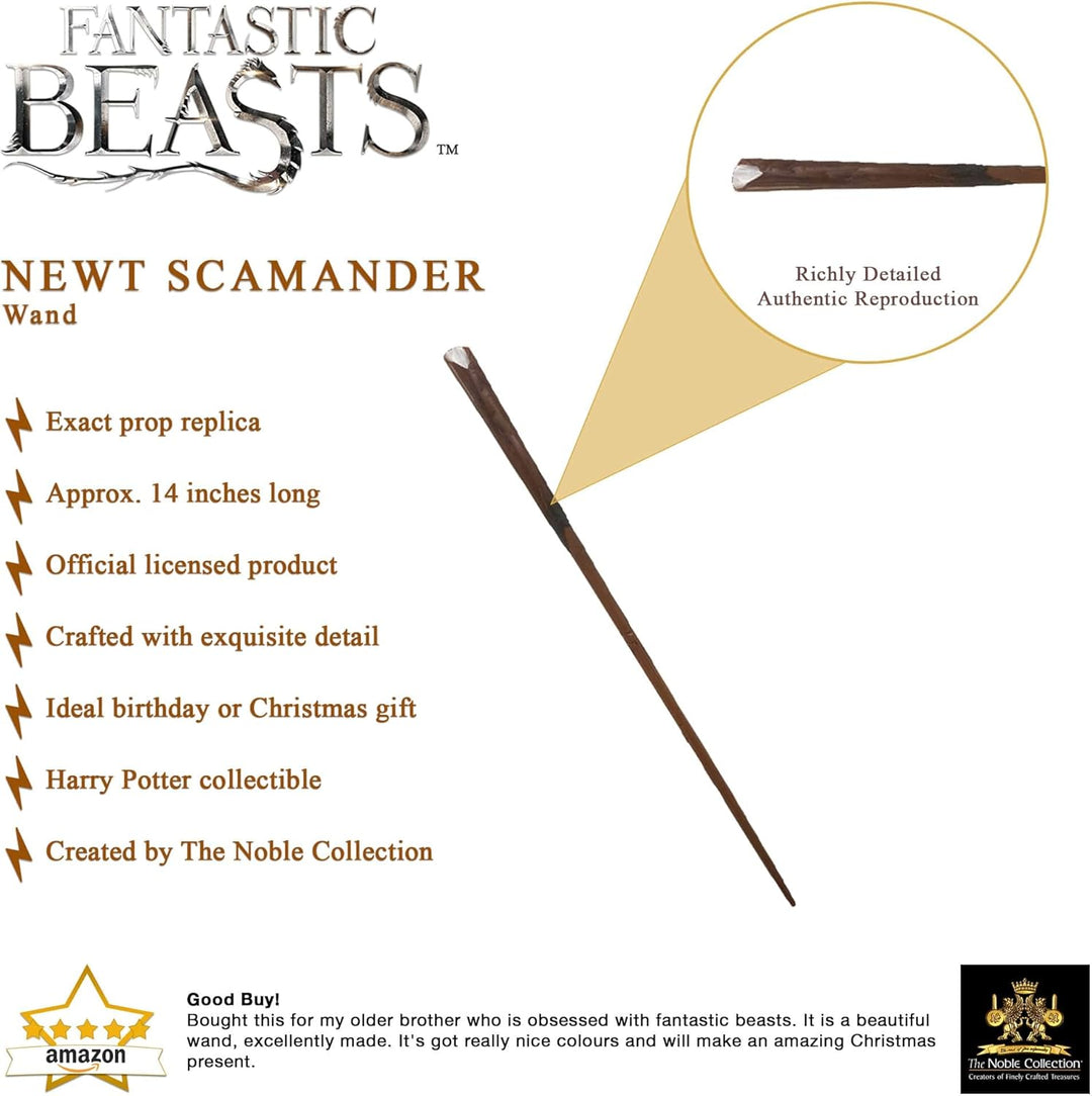 The Noble Collection Newt Scamander's Zauberstab (Fensterbox)