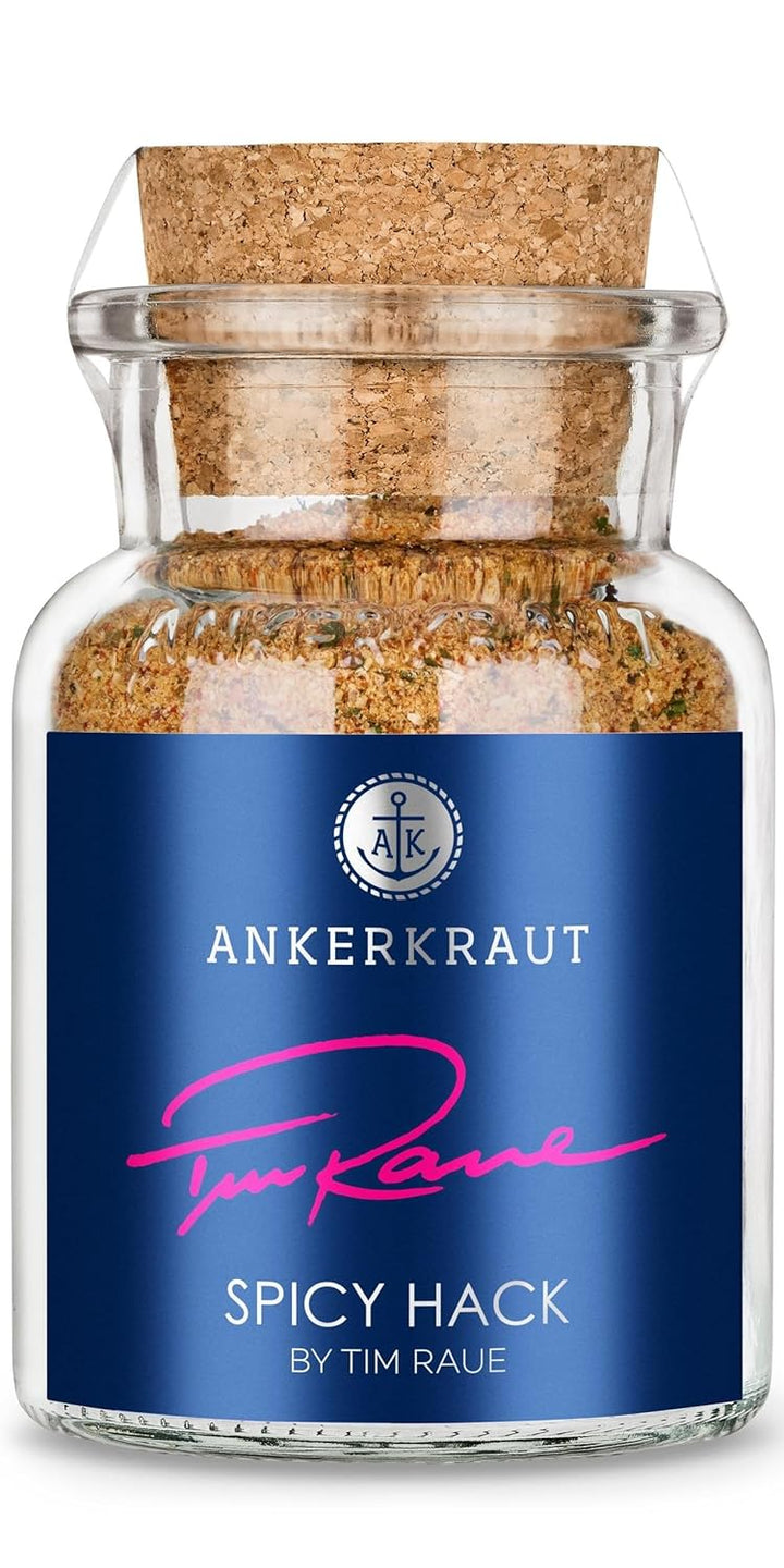 Ankerkraut x Tim Raue "Genieblitz" Gewürz-Box, Gewürze-Set mit Spicy Hack und Smoky Fries, Hackfleis