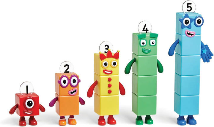 Learning Resources Numberblocks-Freunde Eins bis Fünf, Offizielles Sammelspielzeug, enthält die Numb
