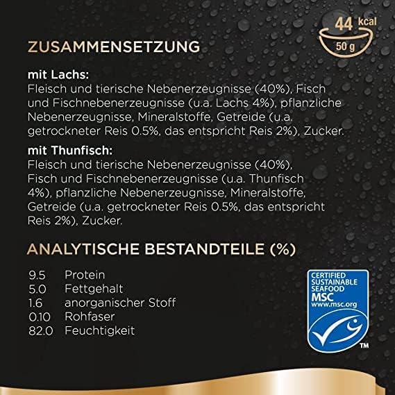 Sheba Fresh Cuisine Taste of Tokyo - Hochwertiges Katzen Nassfutter - Thunfisch und Lachs (MSC) - Im