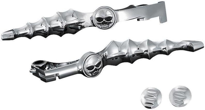 Kuryakyn 7411 Motorrad Lenker Zubehör: Zombie Kupplung und Bremse Trigger Hebel für 1988-2018 Honda