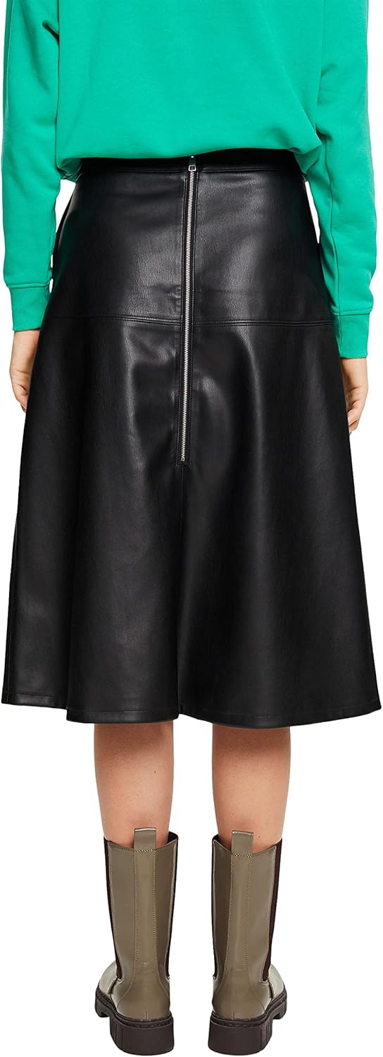 ESPRIT Damen Rock 34 Schwarz, 34 Schwarz