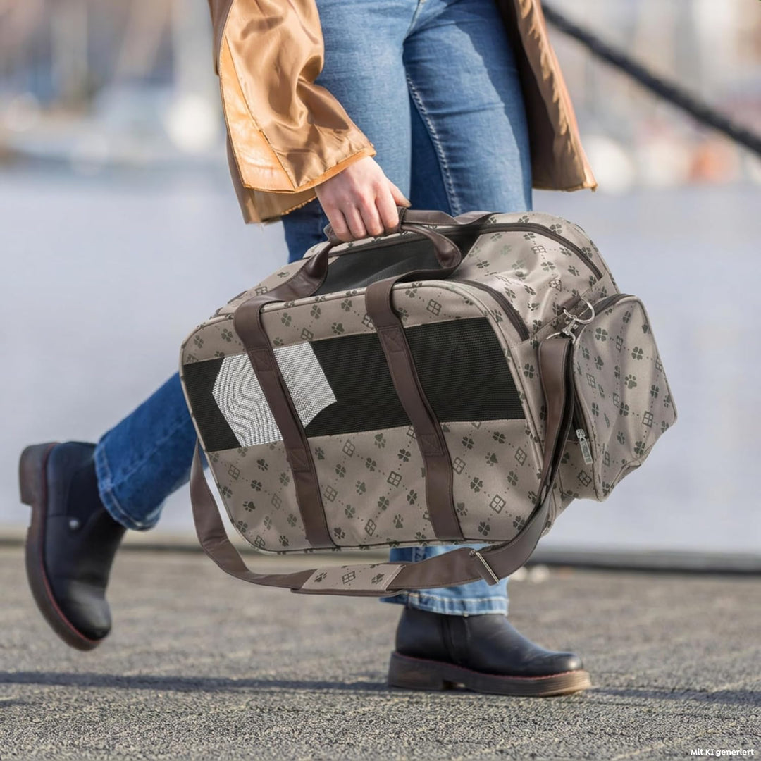 Trixie 28903 Tasche Maxima, erweiterbar, 33 × 32 × 54 cm,