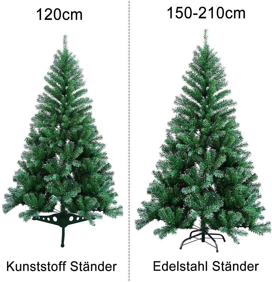Weihnachtsbaum Künstlicher,schwer entflammbar,Schnellaufbau,Weihnachtsdeko,Unechter Tannenbaum,Chris