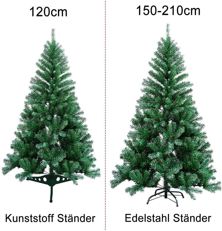 Weihnachtsbaum Künstlicher,schwer entflammbar,Schnellaufbau,Weihnachtsdeko,Unechter Tannenbaum,Chris