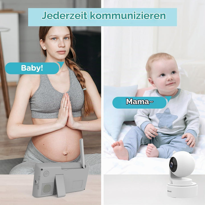 Blemil Aktualisierte Version Babyphone, 4.3&