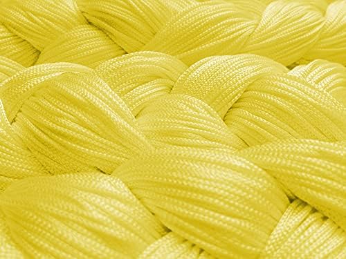 Kaikoon Fadenvorhang Fadenstore Messe B1 schwer entflammbar 90 cm x 240 cm (BxH) gelb