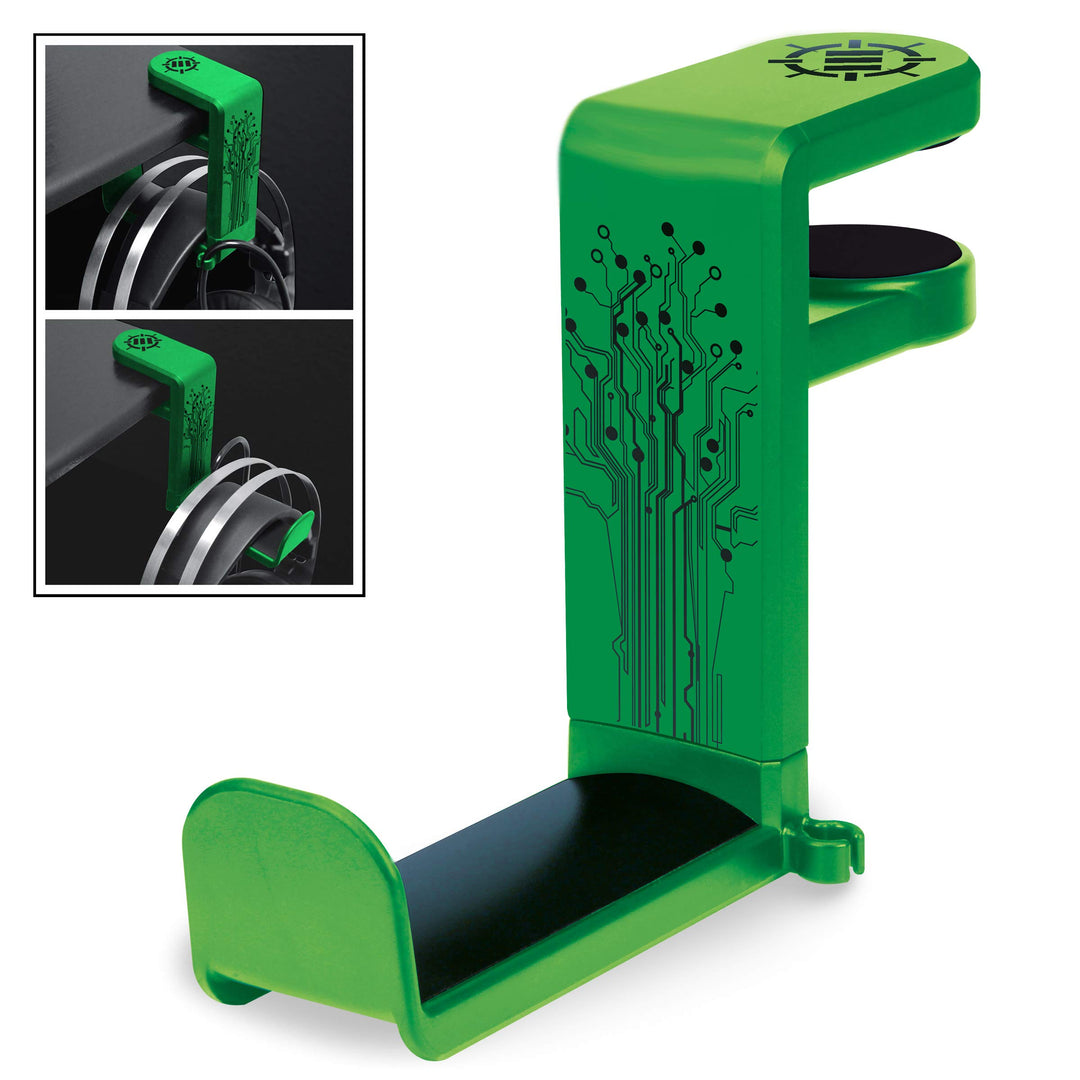 ENHANCE PC Gaming Headset Kopfhörer Halterung Hanger Mount Kopfhörer Stand mit verstellbaren & Schwe