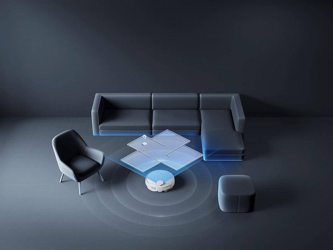 Xiaomi Mi Robot Vacuum-Mop 2S Saug- & Wischroboter (2200Pa Saugkraft, LDS Sensoren, 300ml Staubbehäl